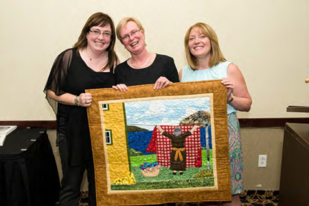 Quilt of Art - Presented to Dr. Norah Duggan for her many years of service with the NL CFPC